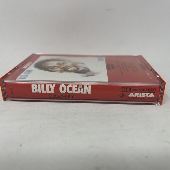 Billy Ocean - Suddenly - Cassette Tape - Red Paper and Case Artista - Picture 2 of 4